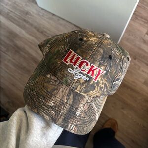 Lucky Lager Camouflage Cap